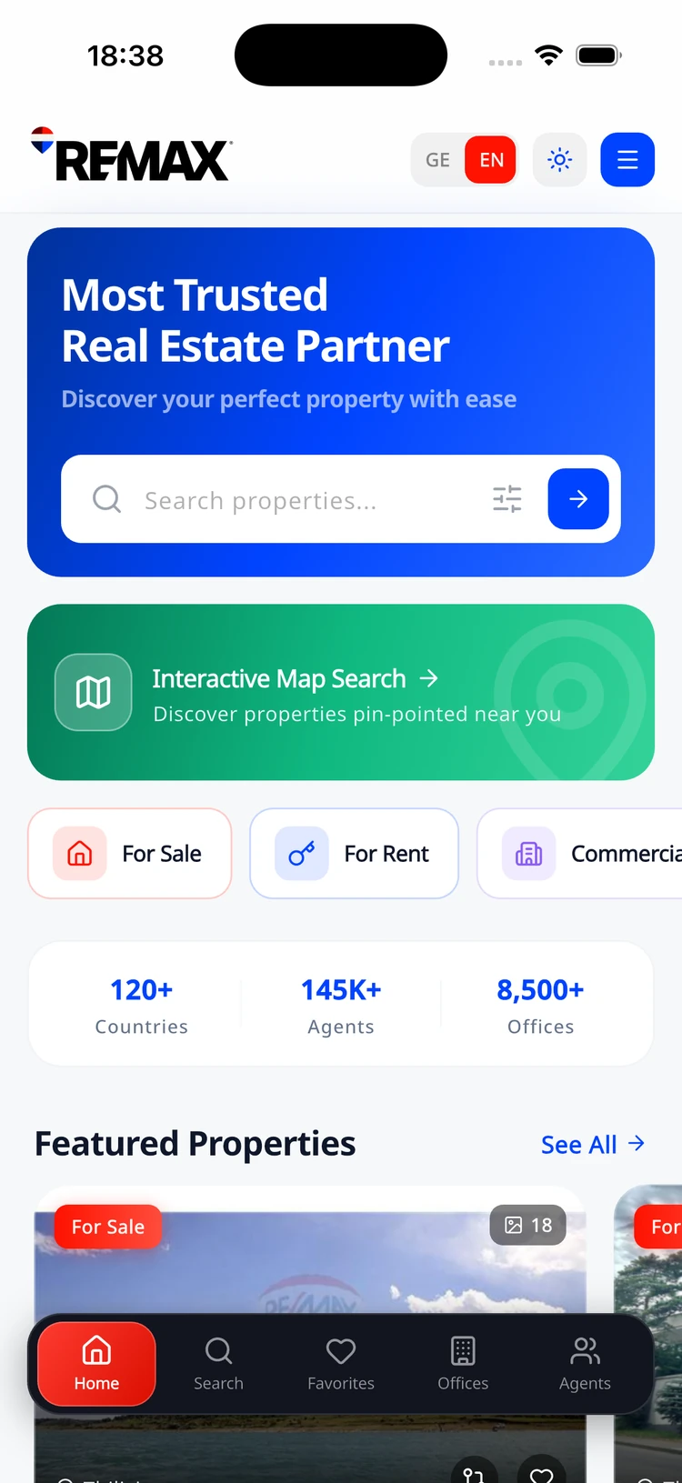Mobile App Interface